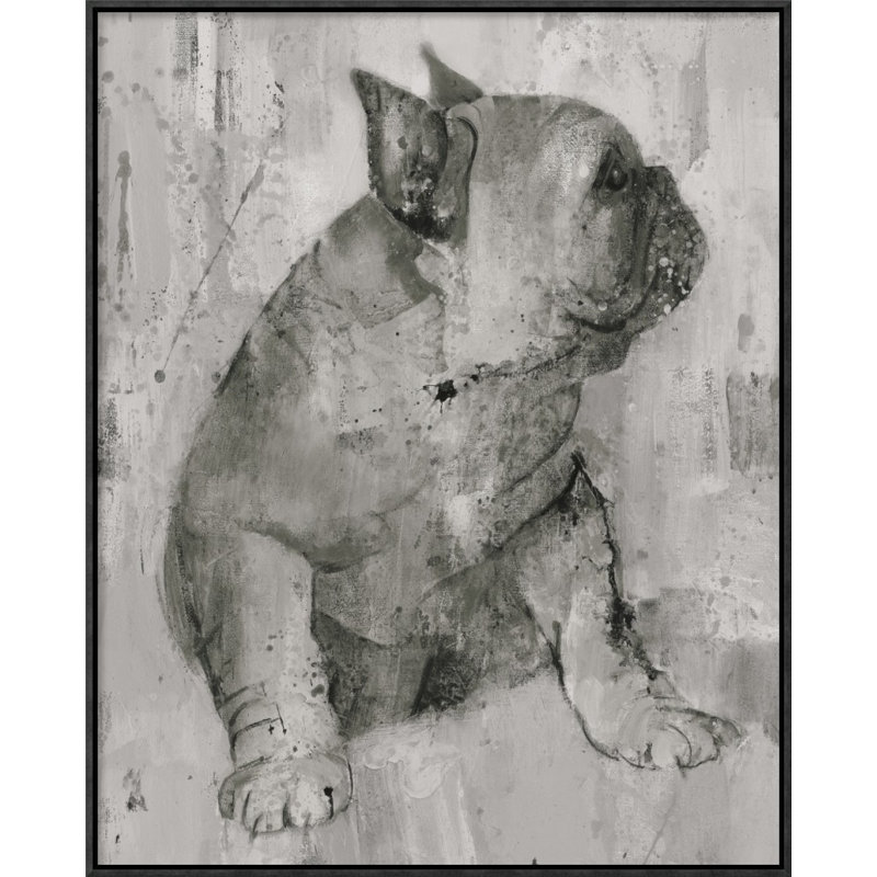 " Duke " by Albena Hristova, 20" H x 16" W, Wrapped Canvas, No Mat