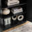 64" Modern Fluted Sideboard Buffet Cabinet - Grey Oak Storage Credenza-50076384