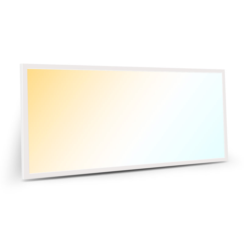 Dimmable Rectangular Flat Panel Ceiling Light, 47.76" H x 23.74" W x 1.4" D