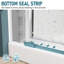 FPivot 29.5 - 31 W x 72 H in. Pivot Shower Door with 1/4'' Tempered Glas-107381809