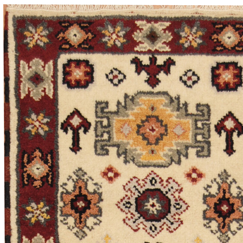 Perea Wool Geometric Indoor Rug