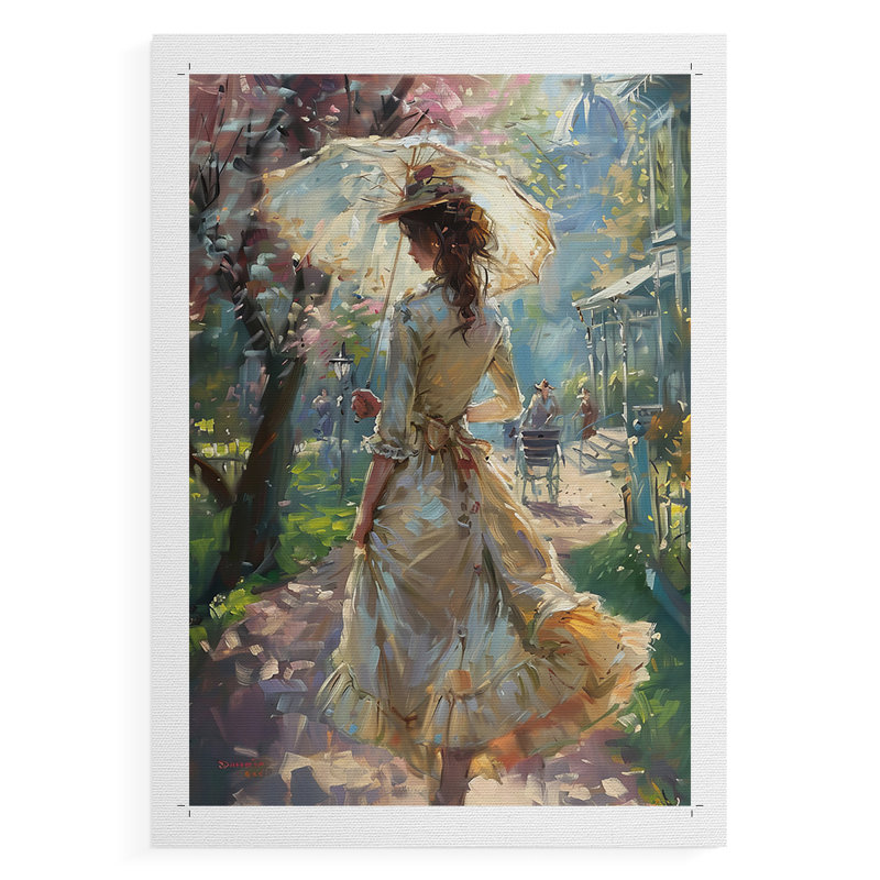 Série DCXCI WOMEN - impression sur toile de qualité supérieure seulement - non encadrée - prête à être accrochée