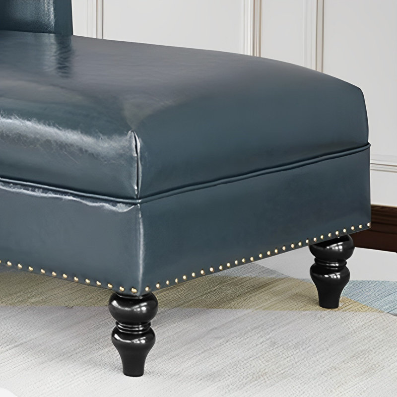Chaise longue Degraaf, Retour à gauche, Bleu foncé