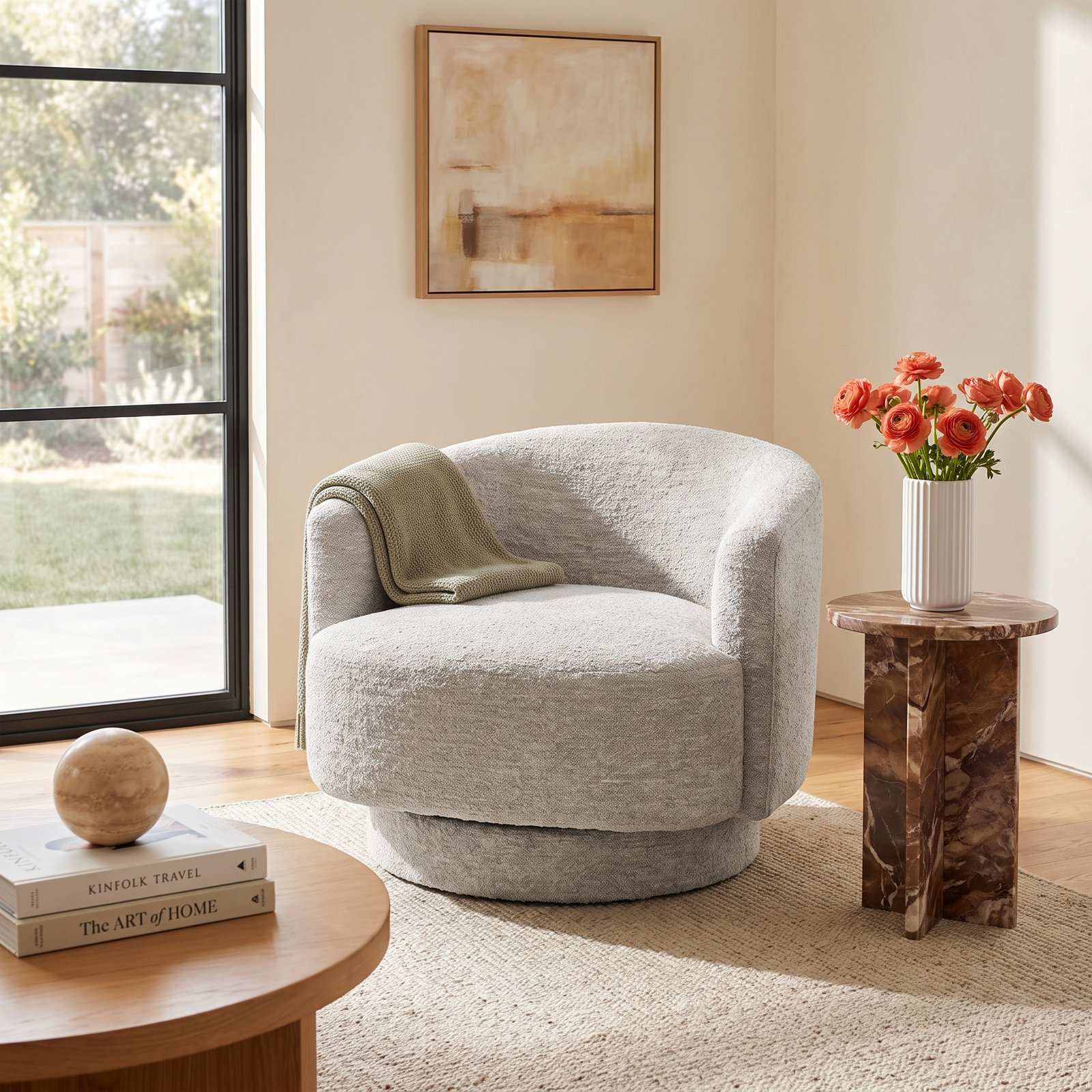 Swivel Armchair