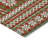 Machine Washable Indoor/Outdoor Christmas Reindeers Xhevrie Fern Rug-1167704157