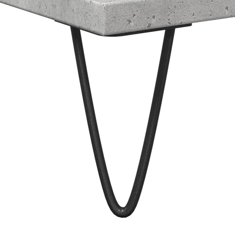 Brieonna Bathroom Cabinet, Concrete grey