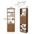 Roanoke Modern Medieval 6-layer Bookshelf With Storage Drawers