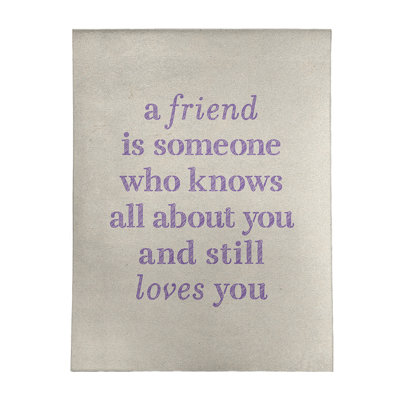 Quotes Chenille Indoor Rug