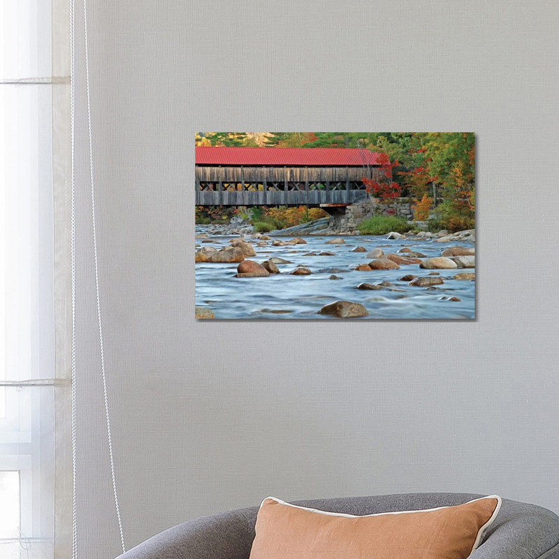 «Albany Bridge» par Brian Wolf - photographie sur toile tendue, H 18 po x l 26 po x P 1,5 po
