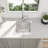 15 Inch Undermount Sink - 15"X17"X10" Undermount Stainless Steel Kitchen Sink 16 Gauge Single Bowl Kitchen Sink 10 Inch Deep Bar/Prep Sink Basin