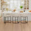 Tabouret de comptoir rembourré 26 "avec structure en métal Jessica-1469342812-1469342753
