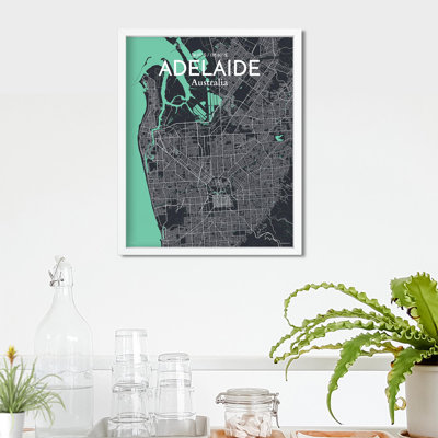Adelaide City Map, impression
