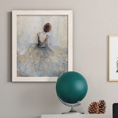 Beautiful Contemplation - Peinture sur toile encadrée