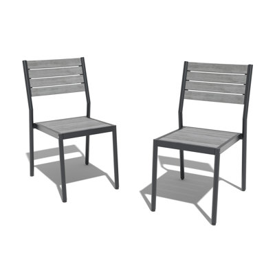 Auminum Stackable Outdoor Dining Chair