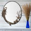 Mermaid Oval Wall Mirror