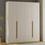 Temar 4 Door Manufactured Wood Wardrobe