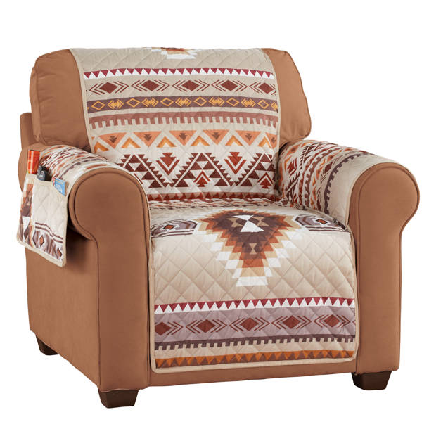 ELEGANT COMFORT Box Cushion Armchair Slipcover & Reviews | Wayfair