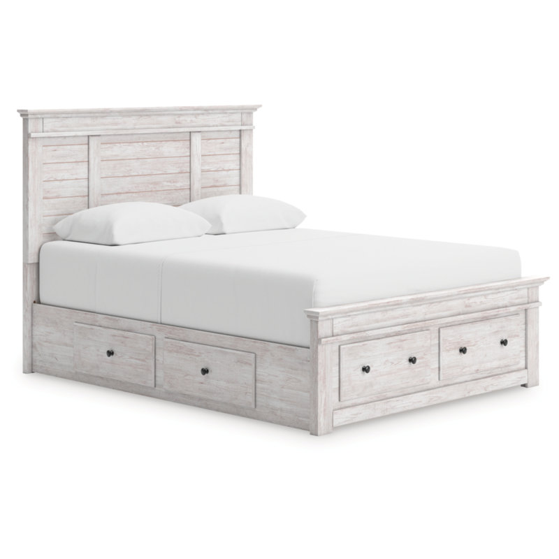 Jaekob Queen Panel Storage Bed