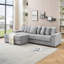 Chaise longue réversible de 111 po avec porte-gobelets-1330904219