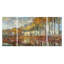 « poplars on the banks of the river epte », reproduction d’image multi-pièces sur toile-1083894769