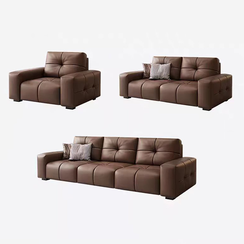 Modern simple Italian sofa set