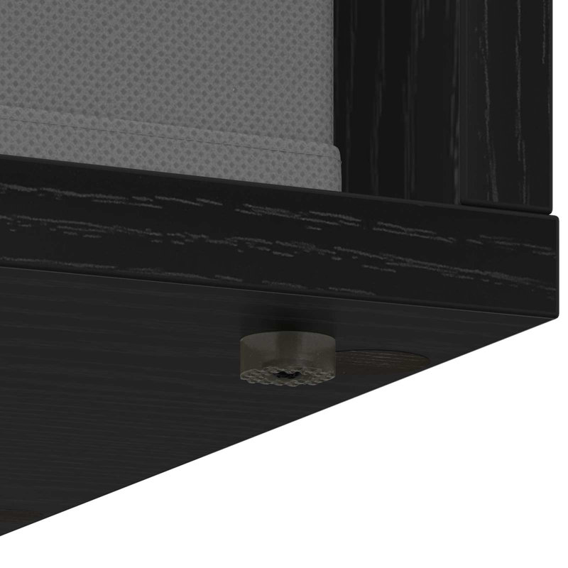 35cm Sideboard, Black Oak