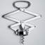 Socrates Stainless Steel Corkscrew