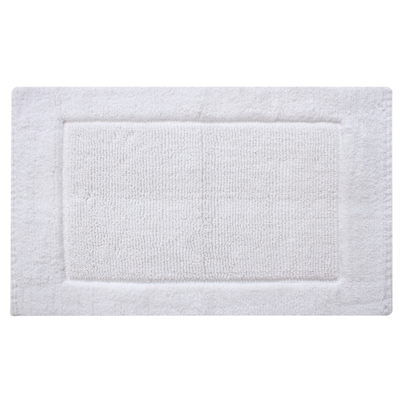 Tapis de bain Levaughn, Blanc