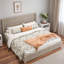 Lit plateforme en bois avec décoration grain de bois vertical-699867974-699867971