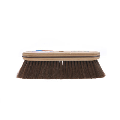 Horshair Broom with Wooden Handle