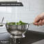 Buckingham Stainless Steel Hemisphere Colander with Long Handle-1383654555