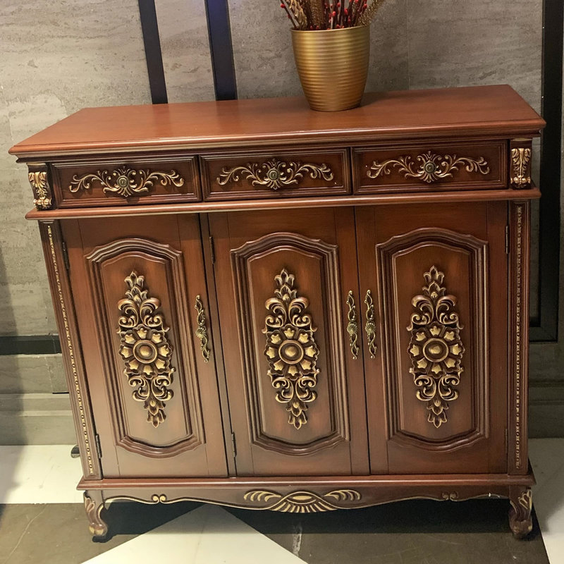 Banc de rangement en bois manufacturé brun