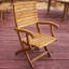 Chaise de patio pliante Cull