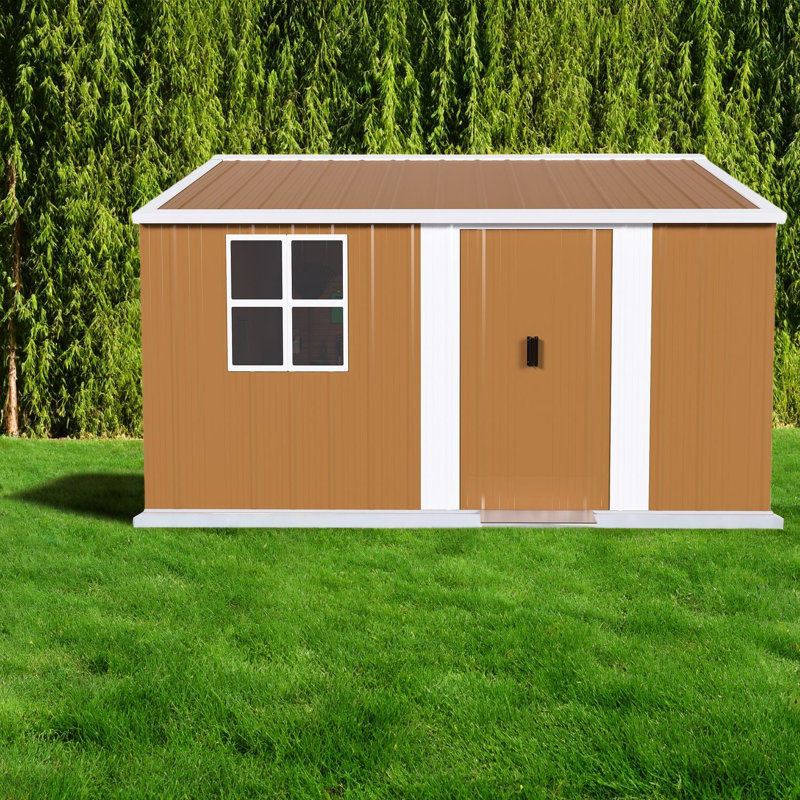 Durable Metal Storage Sheds, Spacious Modern Garden Solution