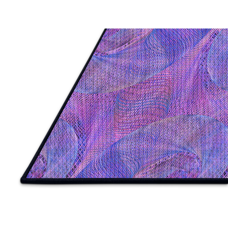 Tapis mauve abstrait, Rectangle 5 pi x 7 pi