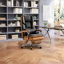Fauteuil de direction double rembourré avec repose-pieds-1888495438