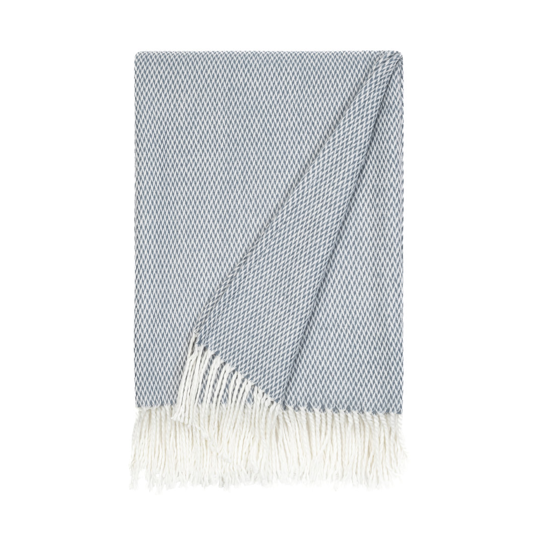 Herringbone Fringe Throw Blanket IEnjoy Home 
