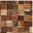 Barr Hand Woven Leather Geometric Rug-24830997