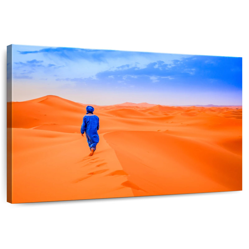 Nicci Berber In The Desert, 30'' H x 45'' W