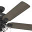 Ventilateur de plafond à 5 pales de 52 po avec lumières et chaînes à tirer Rosner-85433816