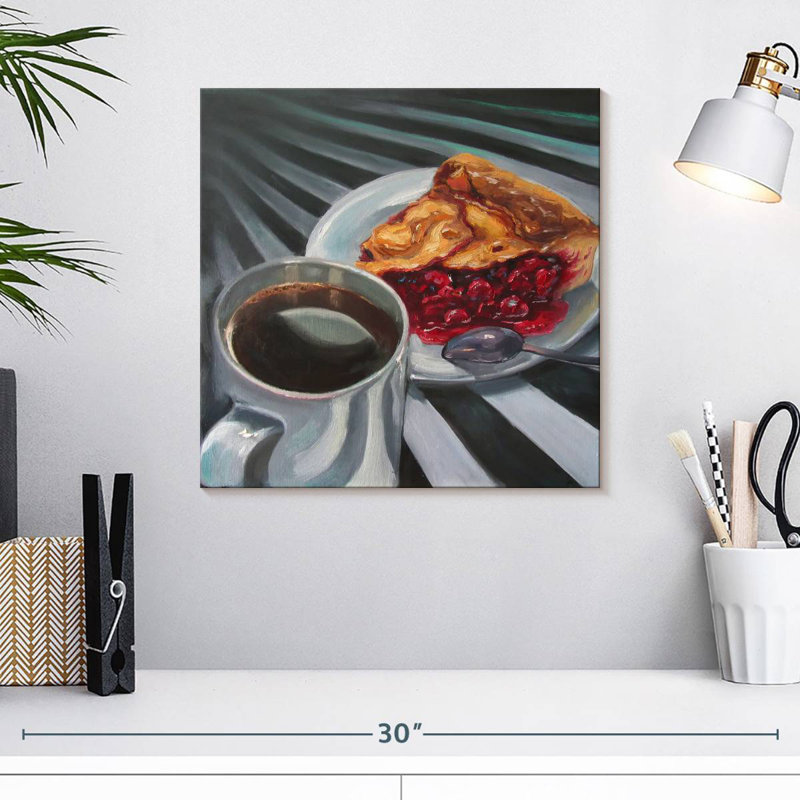 Yarlin Pie And Coffee, 16" H x 16" W