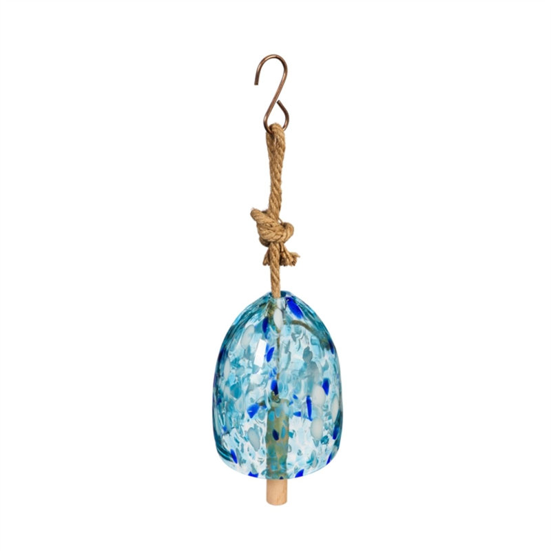 Carillon de cloche 8 po, Bleu pâle