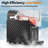 84oz/2.5L Slushie Machine with 3 Preset Modes, LED Display, Auto-Clean & One-Touch Dispensing, Frozen Drink Maker for Home Party Use, Black