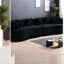 Canapé modulaire en velours côtelé 111,5 pouces Compression Cloud
