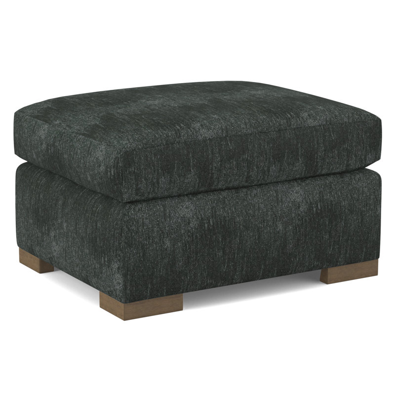 Square Ottoman, 61597-78, Weathered Gray