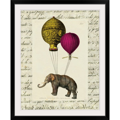 « ii » par sue schlabach, impression Elephant Ride