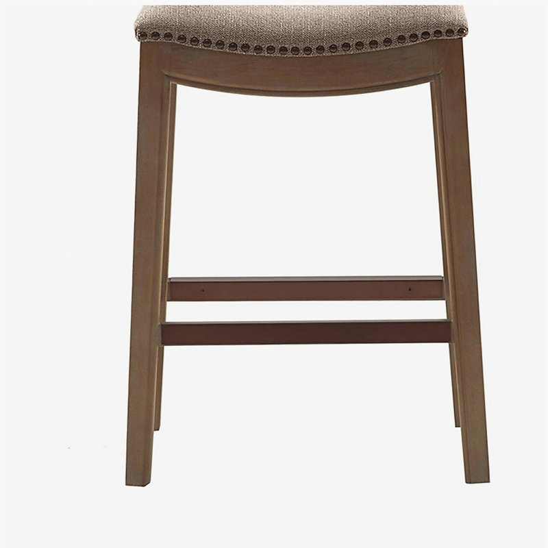 Tabouret Saddle, Brun, Beige