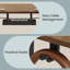 Adjustable Metal Base Standing Desk with Power Outlet-838821000-838821007