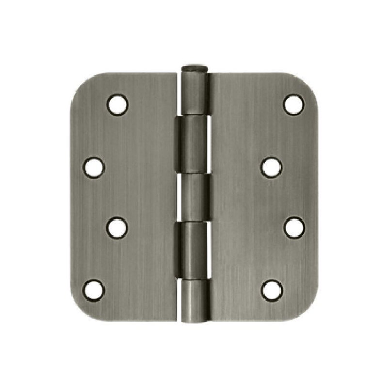 Steel Hinge, Antique Nickel