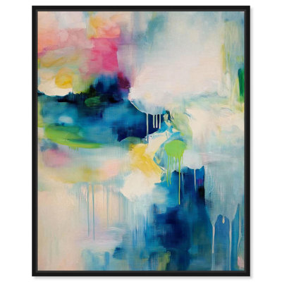 Prismatic Weeps Color III Canvas Bright Abstracts par Art Remedy